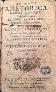 Antichi volumi del Porro Regano, biblioteca